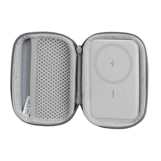 Hermitshell Hard Travel Case for Anker 622 / Anker 621 Magnetic Battery (MagGo) 5000mAh Foldable Magnetic Wireless Portable Charger (Gray)